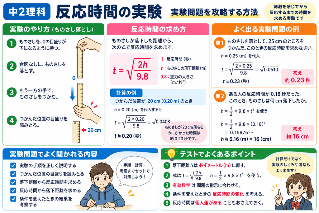 反応時間の実験